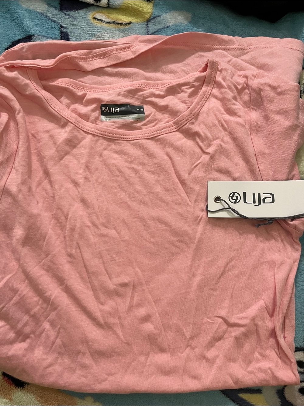 Lija Women's Light Pink Cap Sleeve Tunic